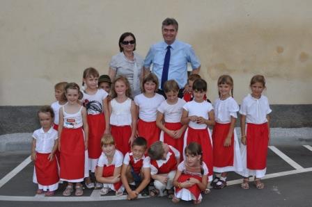 KNOBLEHARJEVO 2012 - Otvoritev ceste in pločnika do osnovne šole Frana Metelka 2